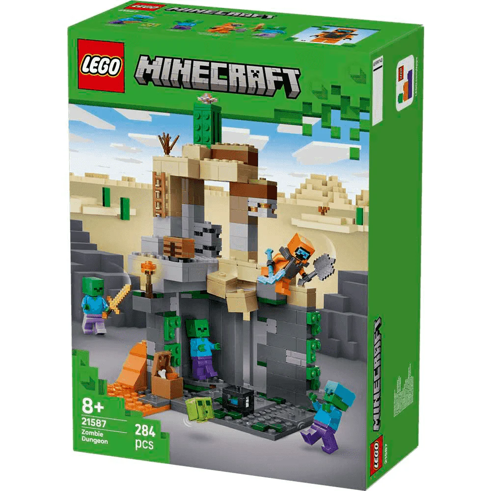 LEGO Minecraft La Mazmorra de Zombis Juguete 21587 - Image 3