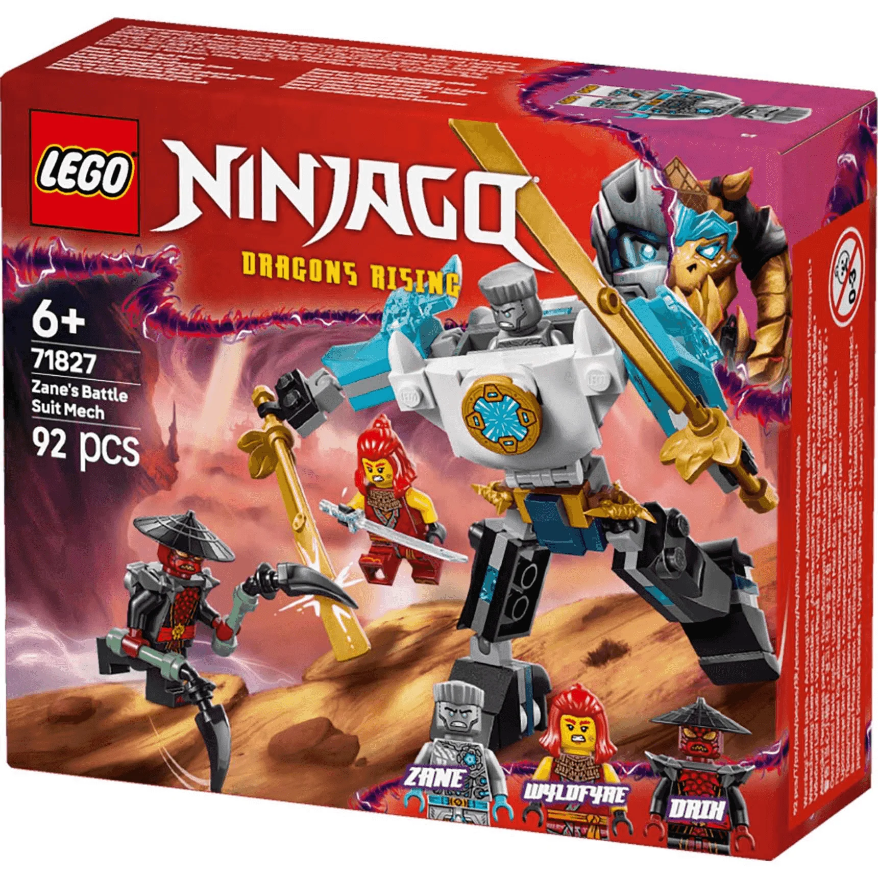 LEGO NINJAGO Armadura Robótica de Combate de Zane 71827 - Image 3