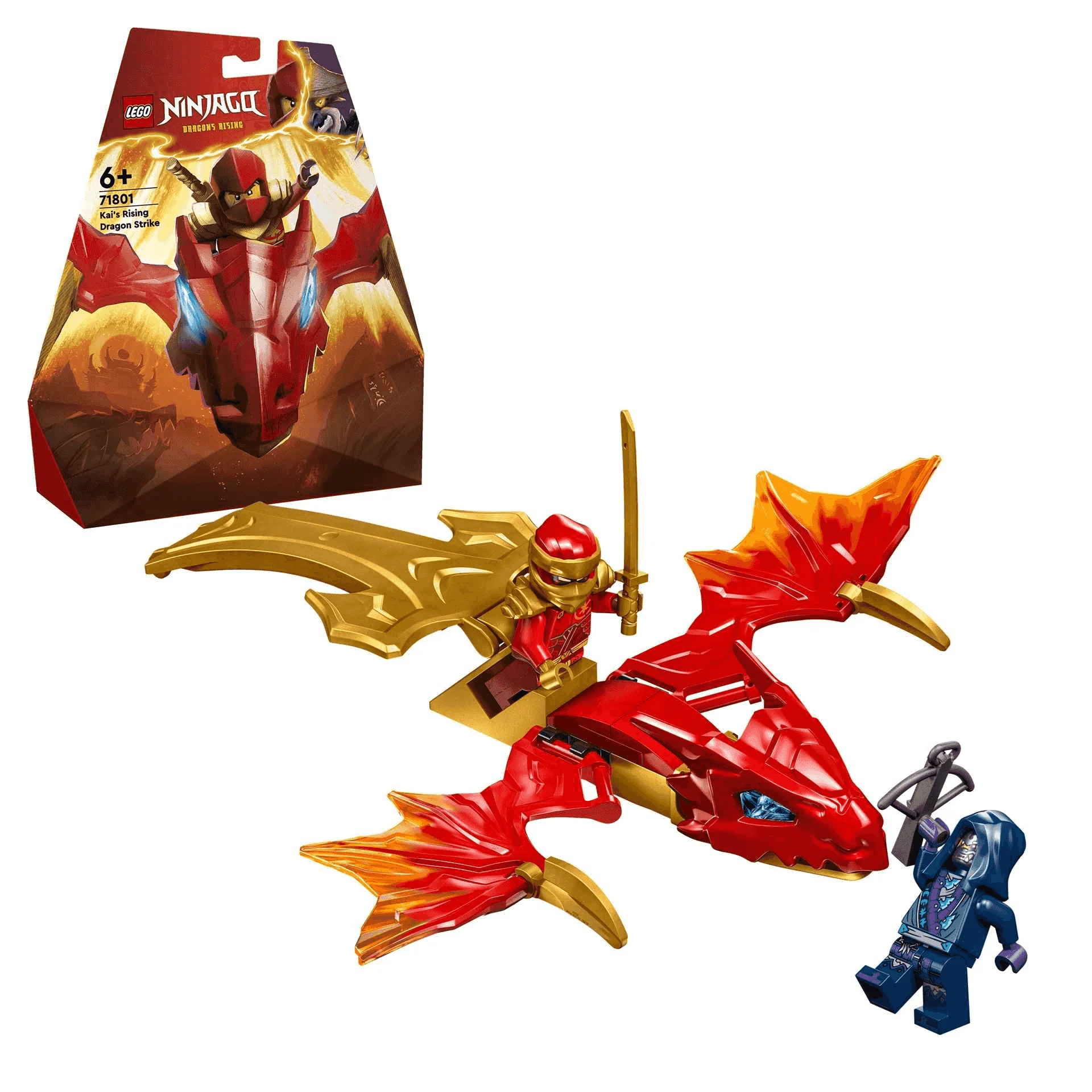 LEGO NINJAGO Ataque Rising Dragon de Kai Juguete 71801 - Image 2