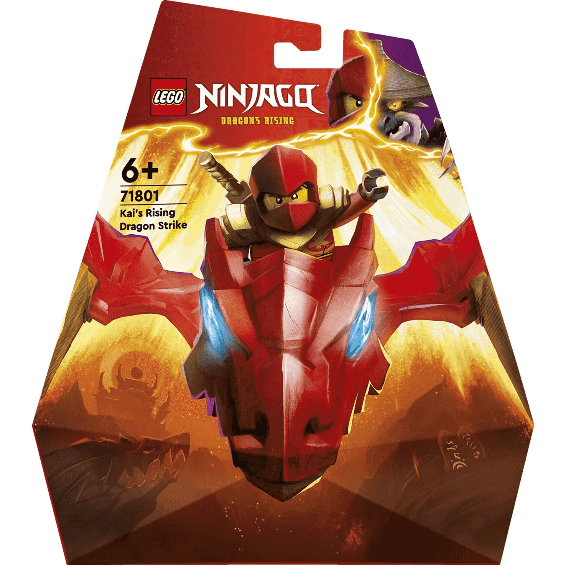 LEGO NINJAGO Ataque Rising Dragon de Kai Juguete 71801 - Image 3