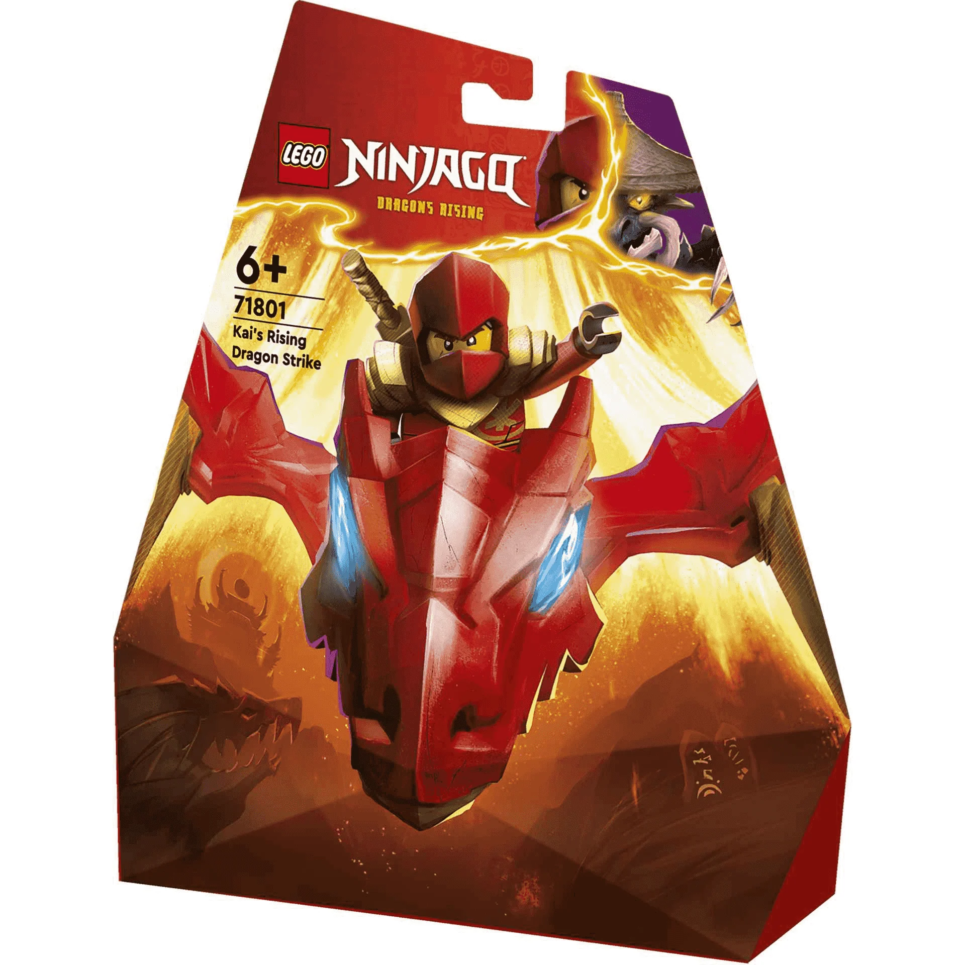 LEGO NINJAGO Ataque Rising Dragon de Kai Juguete 71801 - Image 4
