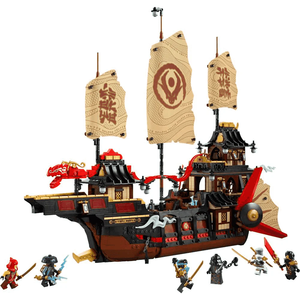 LEGO NINJAGO Bounty del Templo Kit de Construcción 71848 (2387 piezas) - 14+ años