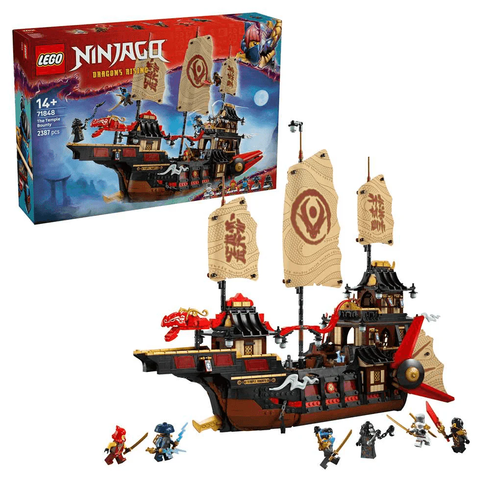 LEGO NINJAGO Bounty del Templo Kit de Construcción 71848 (2387 piezas) - 14+ años - Image 2