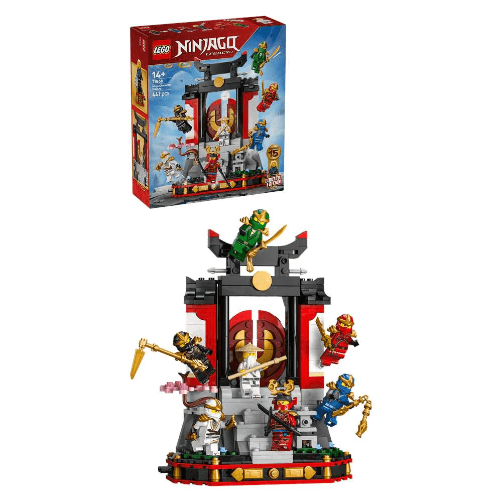 LEGO NINJAGO Exposición de Personajes Ninja: 15 Aniversario 71866 - Image 2
