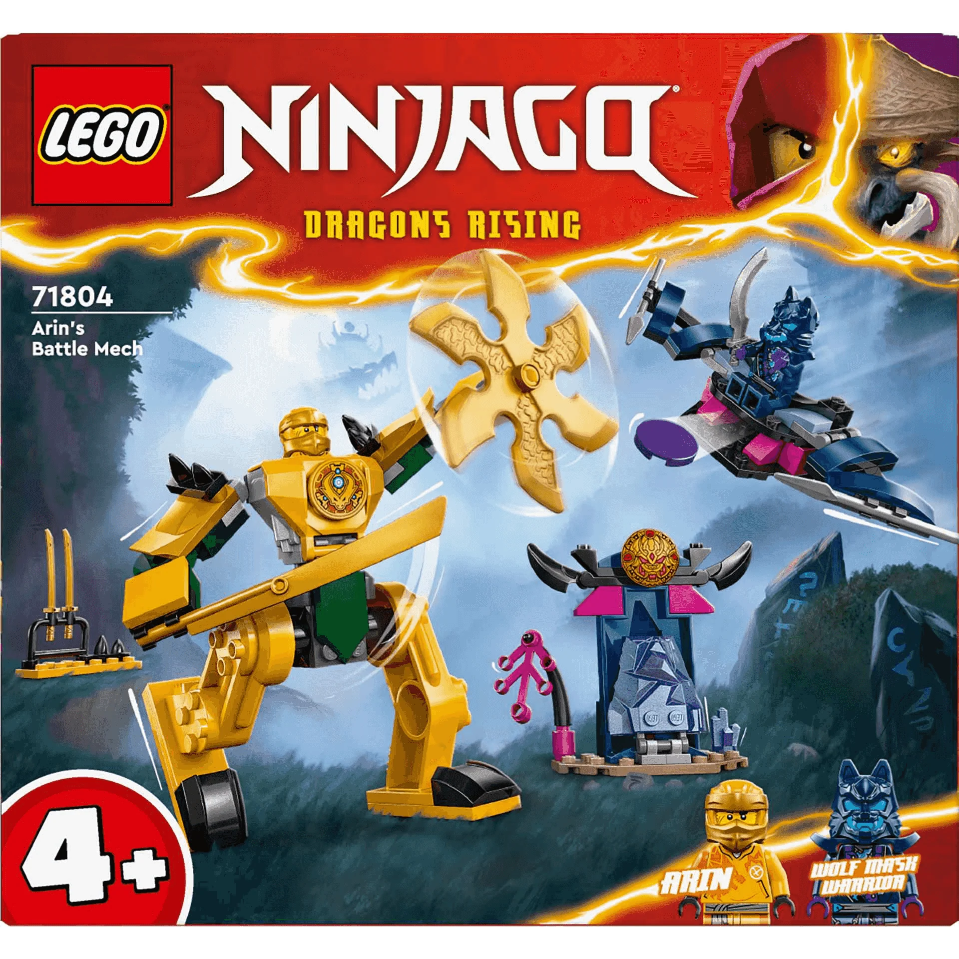LEGO NINJAGO Meca de Combate de Arin Set de juguetes ninja 71804 - Image 3