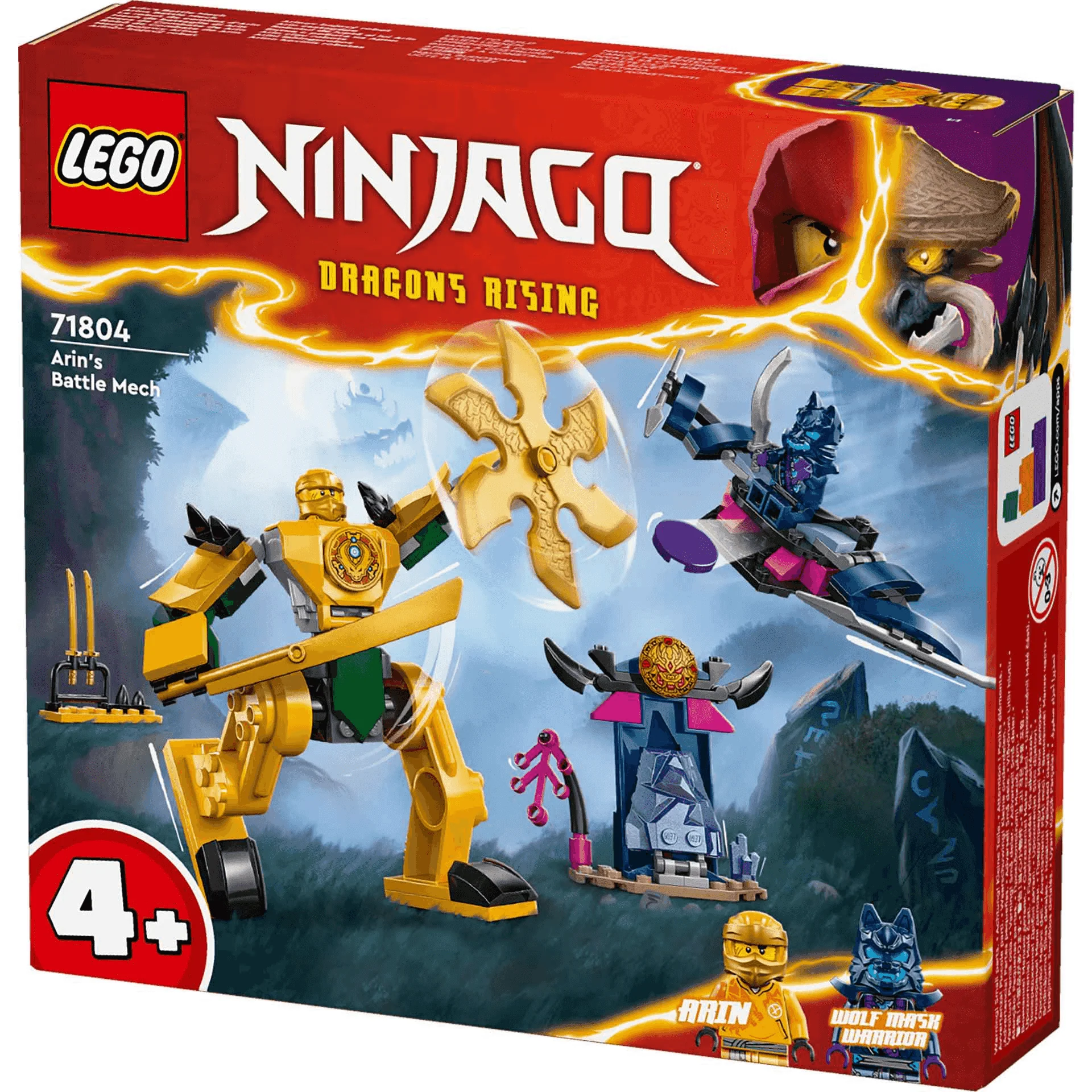 LEGO NINJAGO Meca de Combate de Arin Set de juguetes ninja 71804 - Image 4