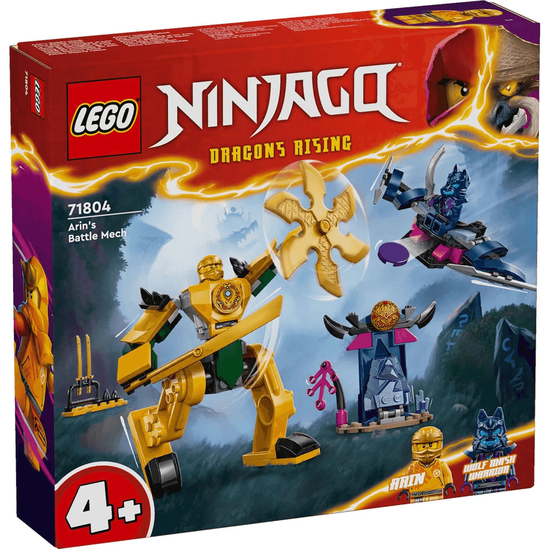 LEGO NINJAGO Meca de Combate de Arin Set de juguetes ninja 71804 - Image 5