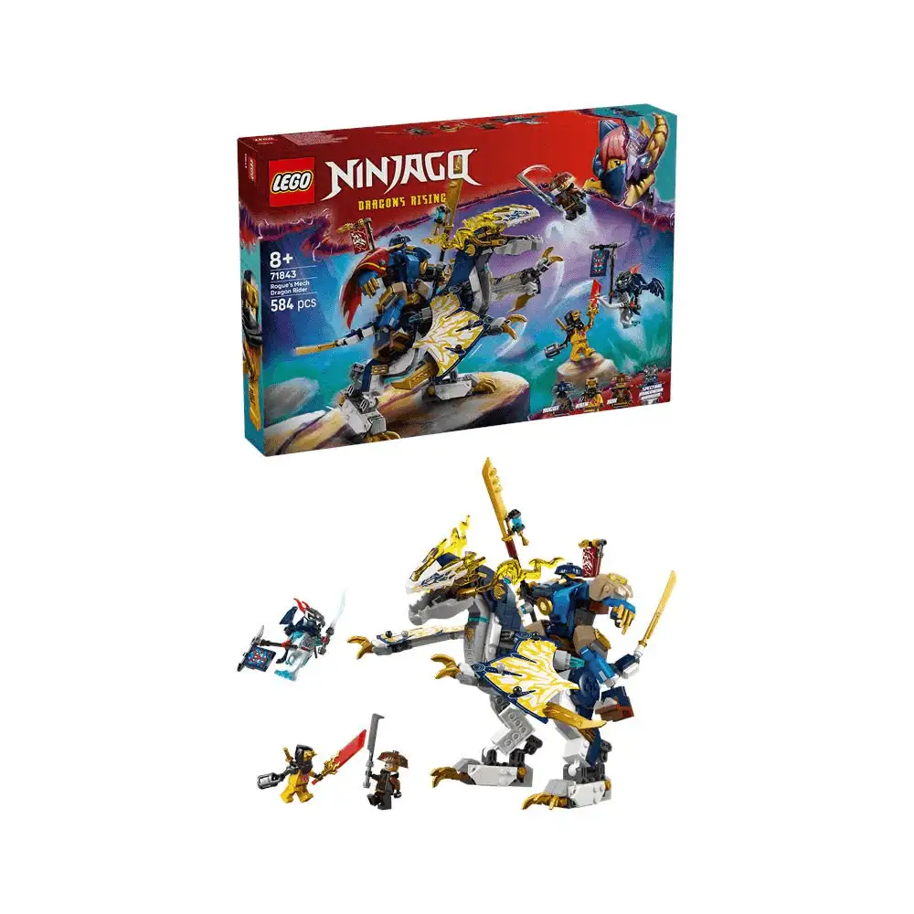 LEGO NINJAGO Meca de Rogue y Dragón Juguete Ninja 71843 - Image 3
