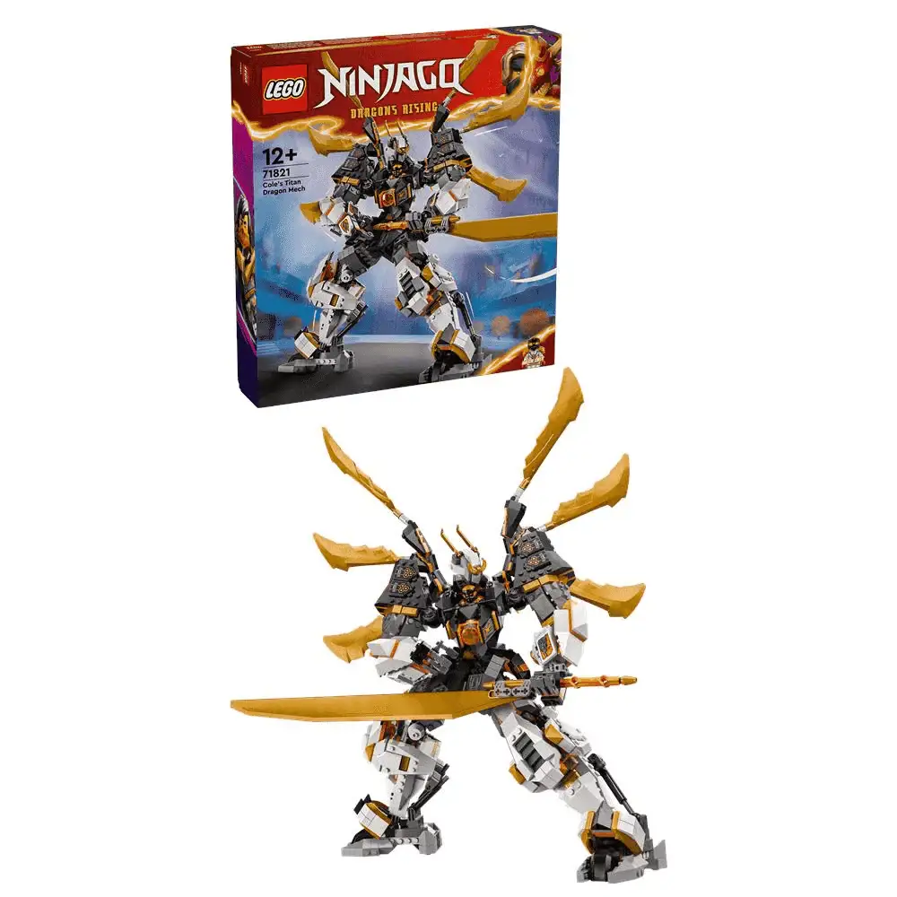 LEGO NINJAGO Meca-Dragón Titán de Cole Juguete 71821 - Image 3