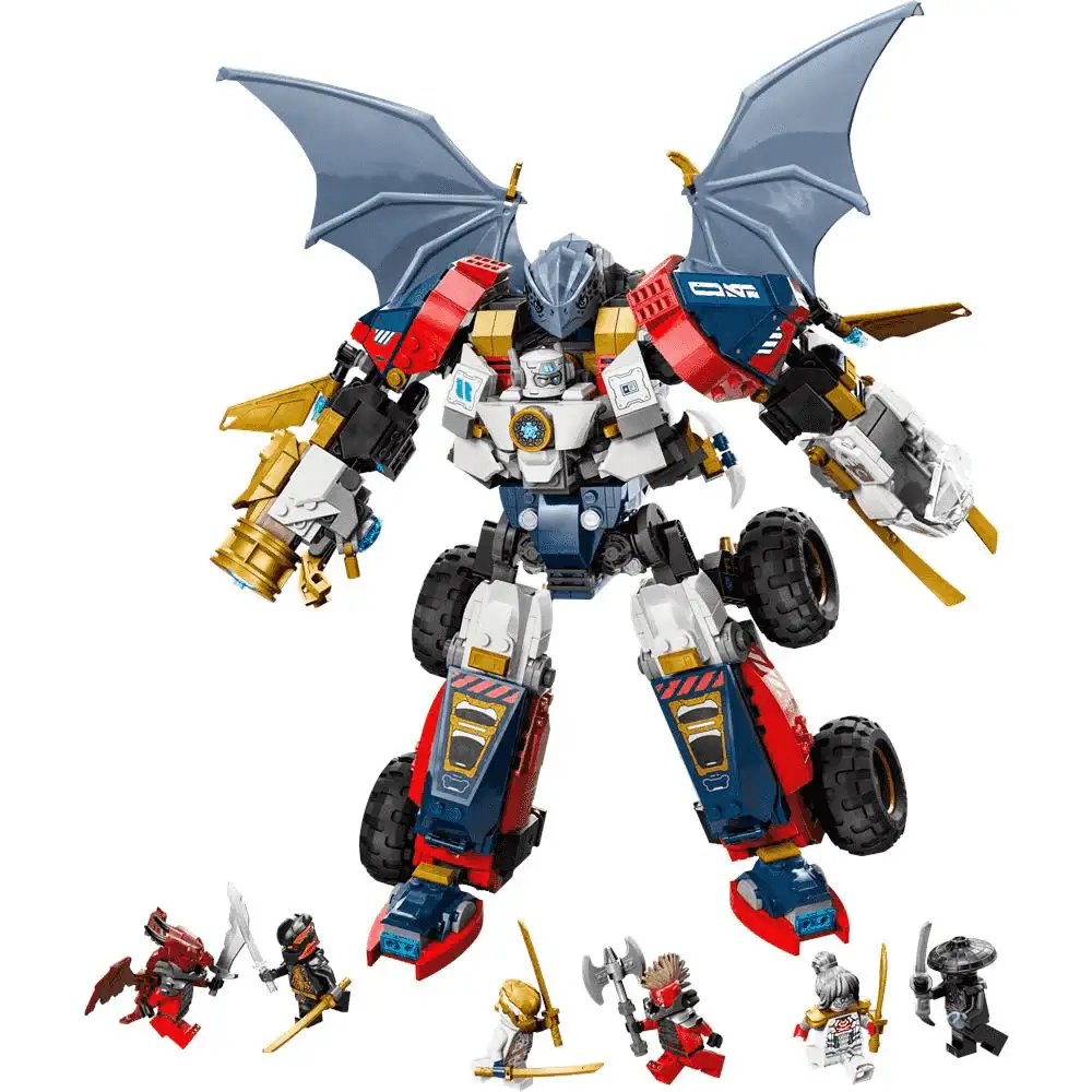 LEGO NINJAGO Meca Ultra Combo de Zane Set “4 en 1” 71834 - Image 2