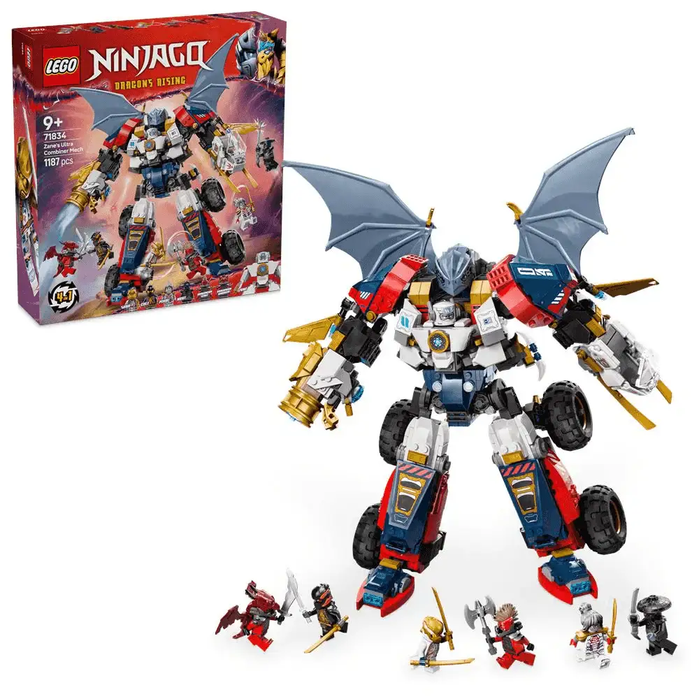 LEGO NINJAGO Meca Ultra Combo de Zane Set “4 en 1” 71834 - Image 3