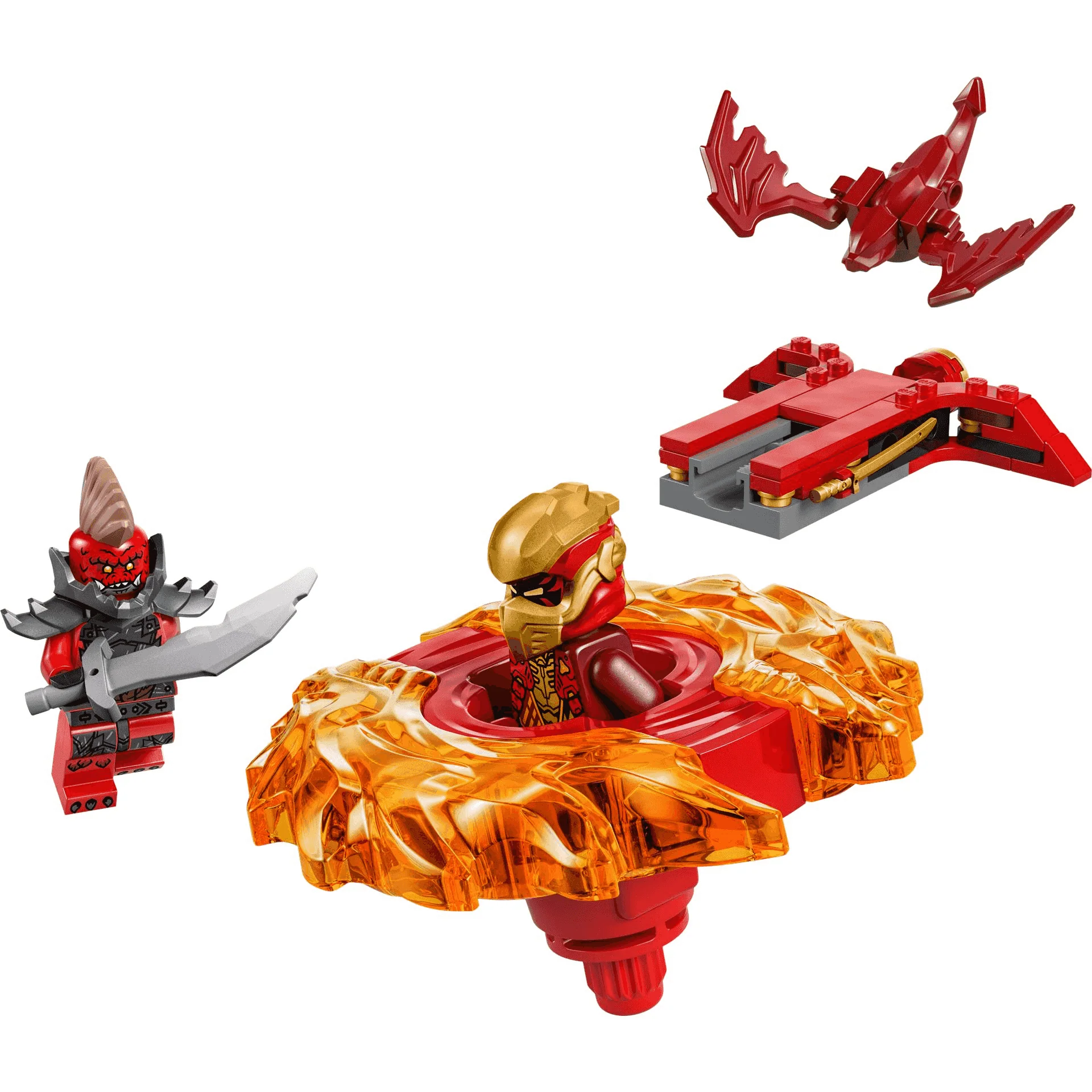LEGO NINJAGO Spinner de Spinjitzu del Dragón de Kai 71823 - Image 2