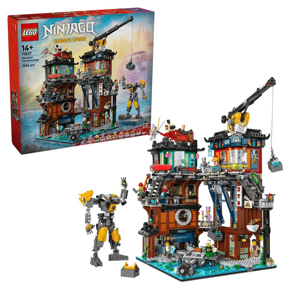 LEGO NINJAGO Talleres de la Ciudad de NINJAGO Kit 71837 - Image 2