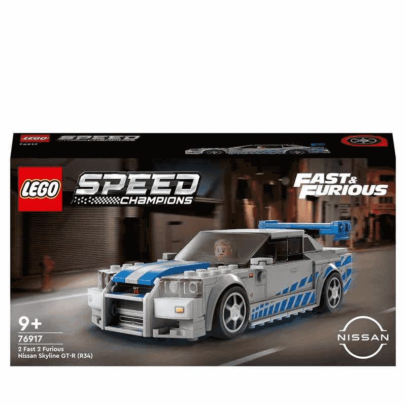 LEGO Speed Champions 76917 Nissan Skyline GT-R (R34) de 2 Fast 2 Furious (319 piezas) - Image 8