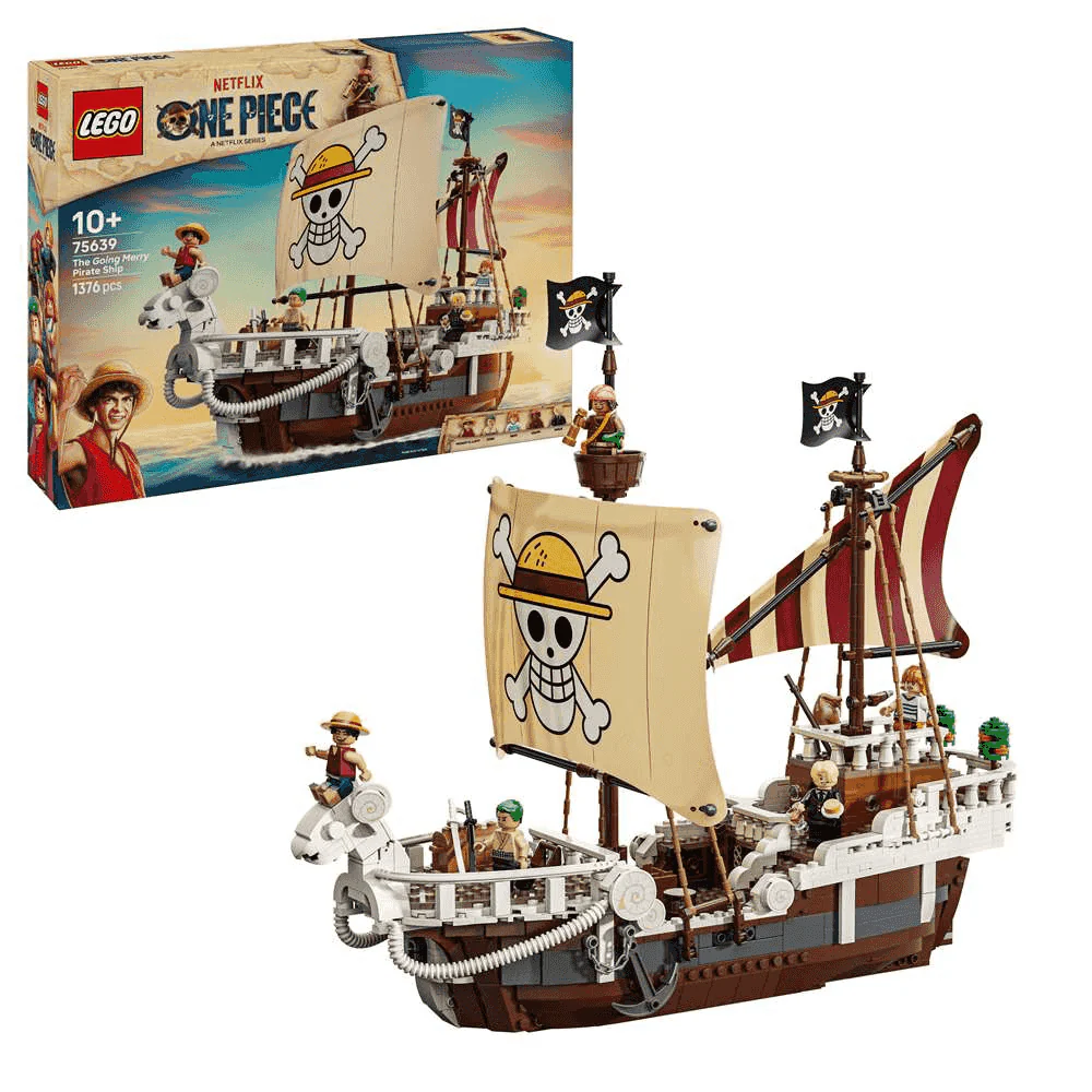 LEGO ONE PIECE Barco Pirata Going Merry Juguete 75639 (1376 piezas) - 10+ años