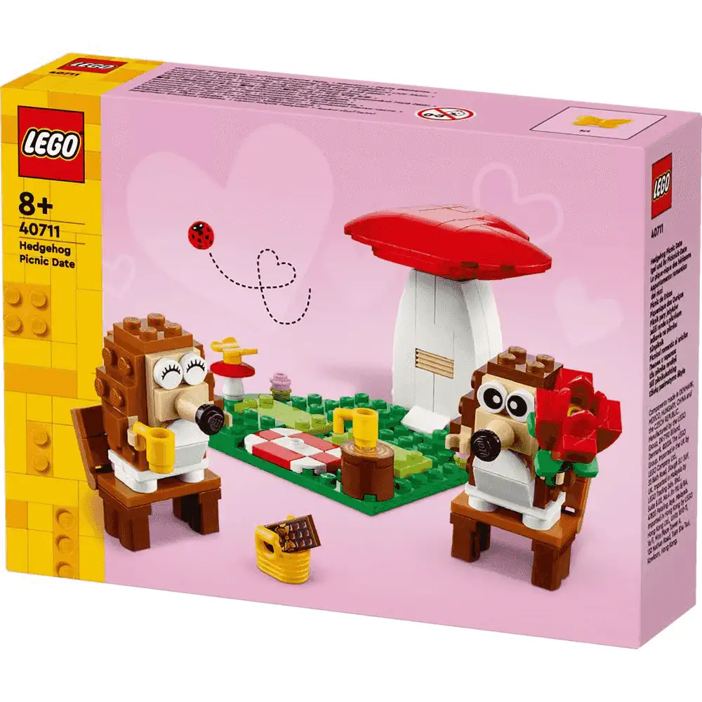 LEGO Pícnic de Erizos Juego con Animales de Juguete 40711