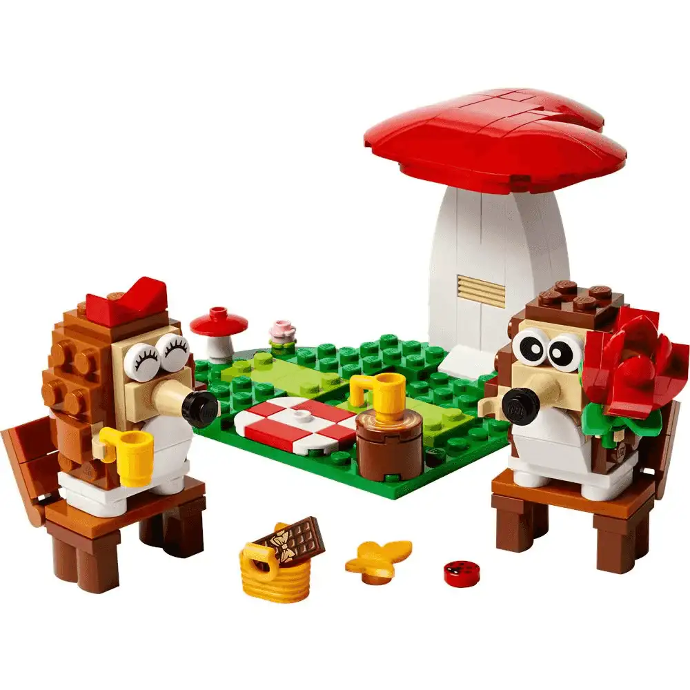 LEGO Pícnic de Erizos Juego con Animales de Juguete 40711 - Image 2