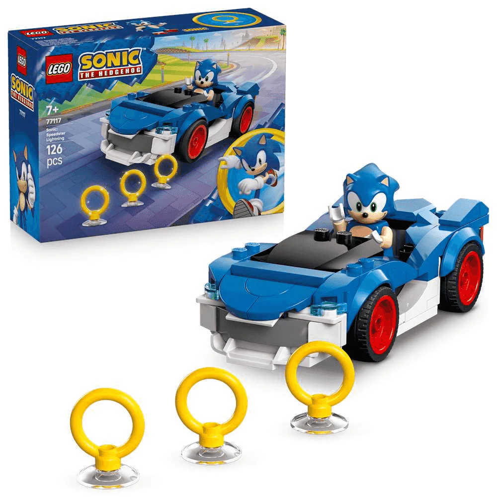 LEGO Sonic the Hedgehog Sonic: Speedster Lightning 77117 - Image 2