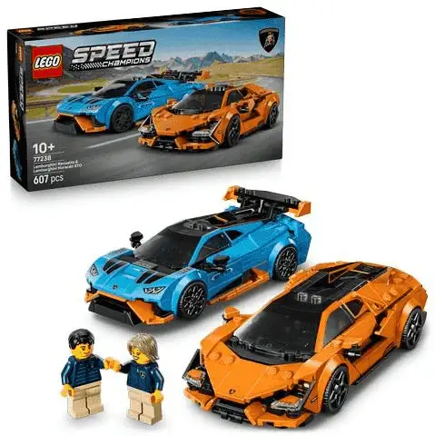 LEGO Speed Champions 77238 – Lamborghini Revuelto & Huracán STO