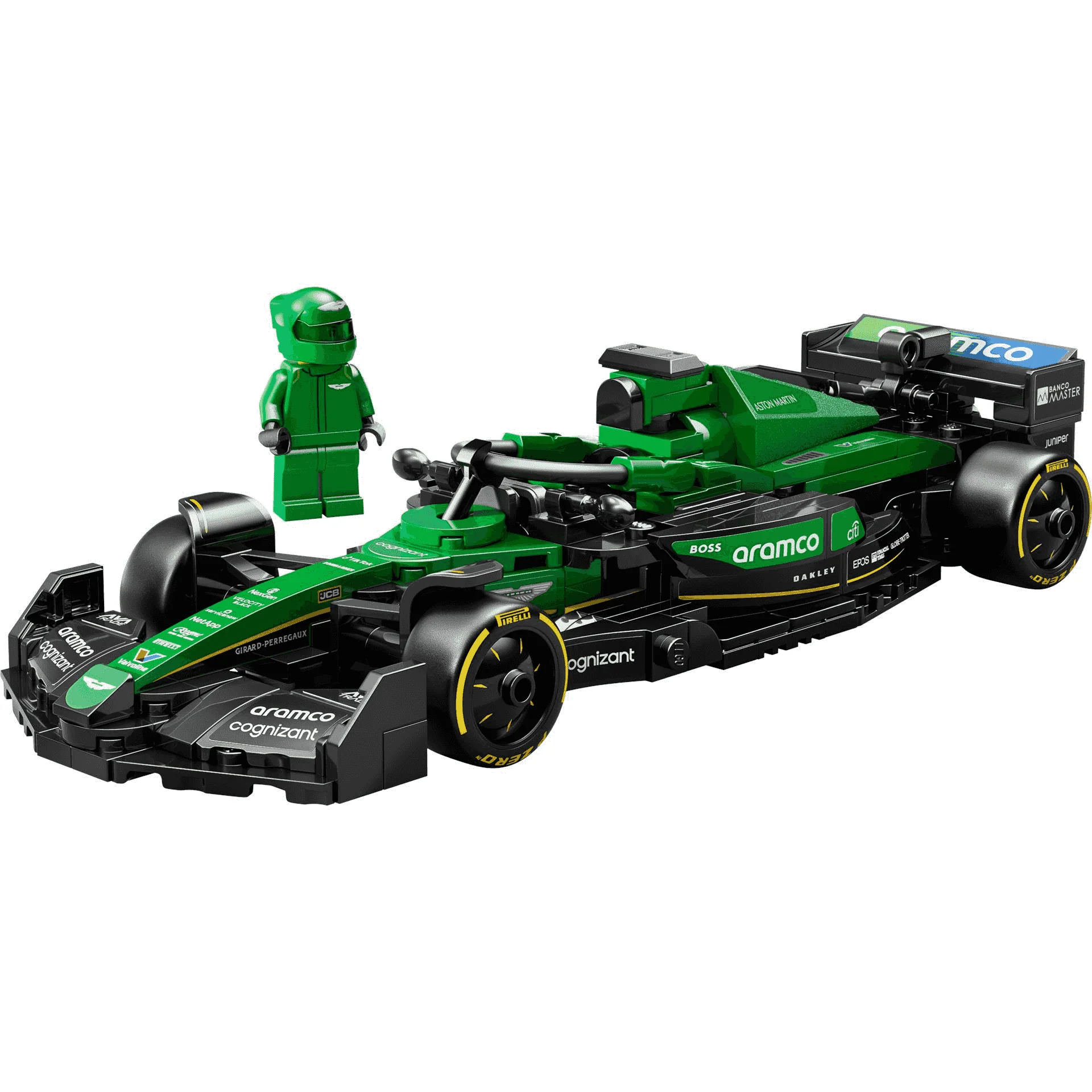 LEGO Speed Champions Coche de Carreras Aston Martin Aramco F1 AMR24 77245 - Image 3