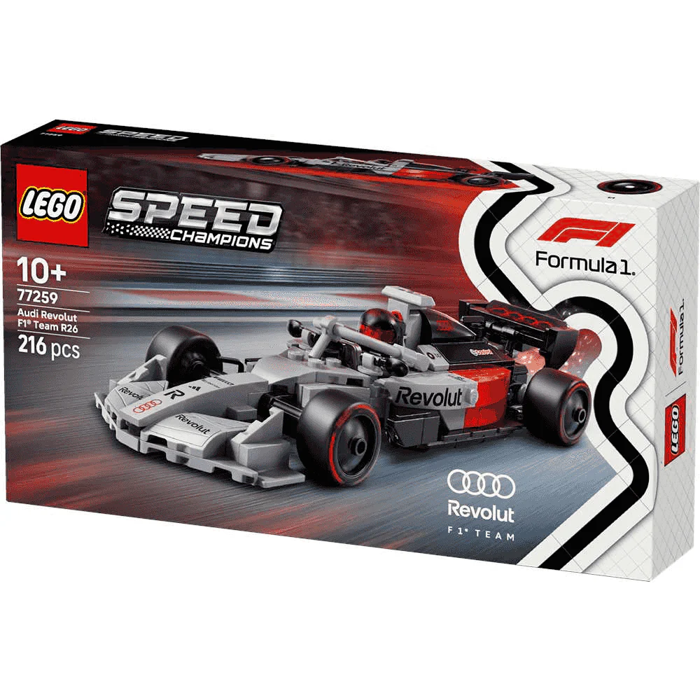 LEGO Speed Champions Coche de Carreras Audi Revolut F1 Team R26 – 77259 - Image 3