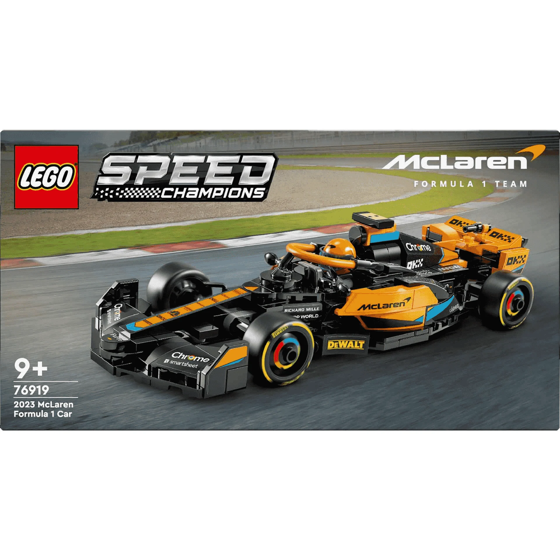 LEGO Speed Champions Coche de Carreras de Fórmula 1 McLaren 2023 76919 - Image 3