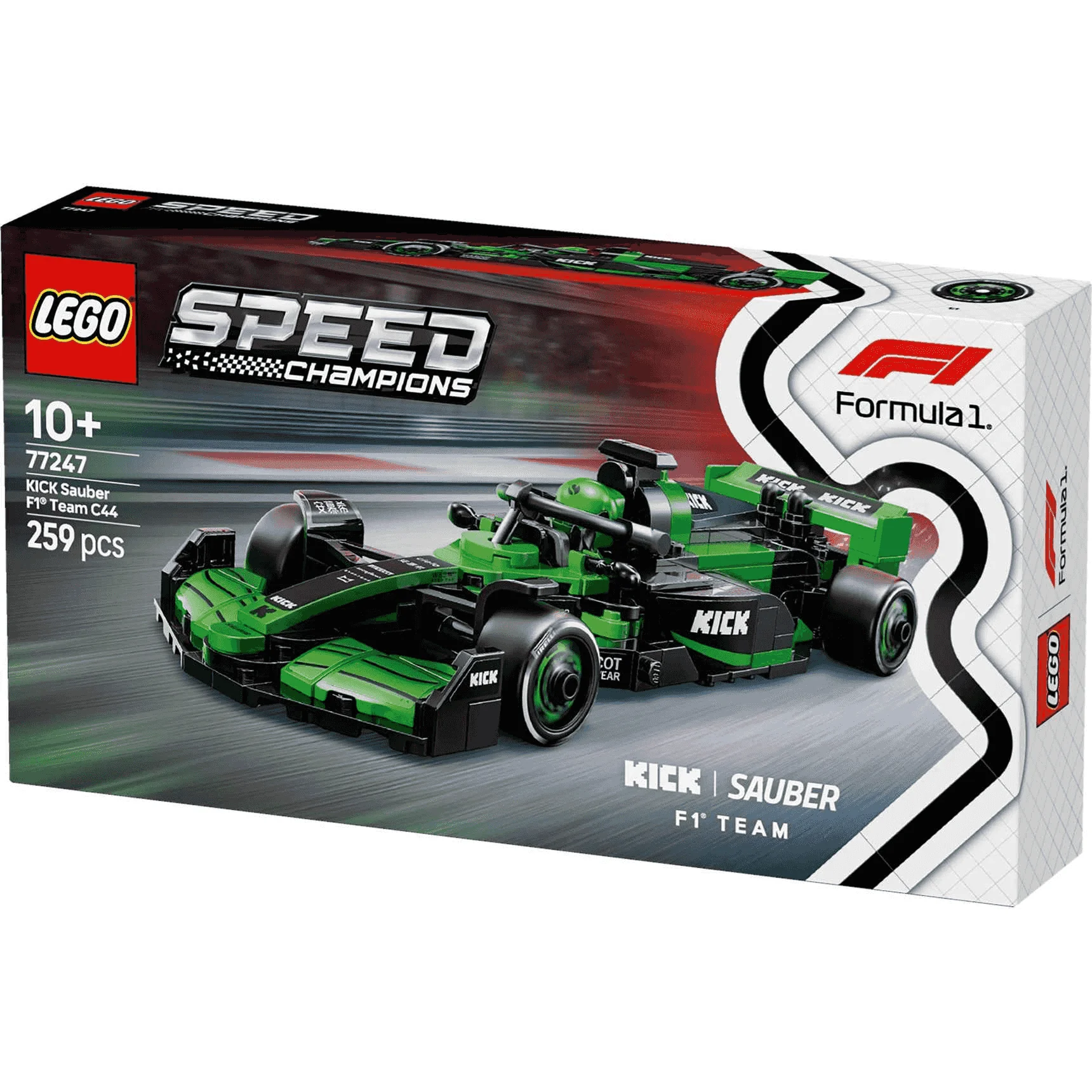 LEGO Speed Champions Coche de Carreras KICK Sauber F1 Team C44 77247 - Image 3
