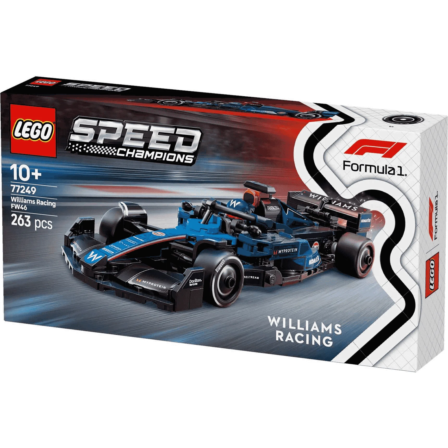 LEGO Speed Champions Coche de Carreras Williams Racing FW46 F1 77249 - Image 3