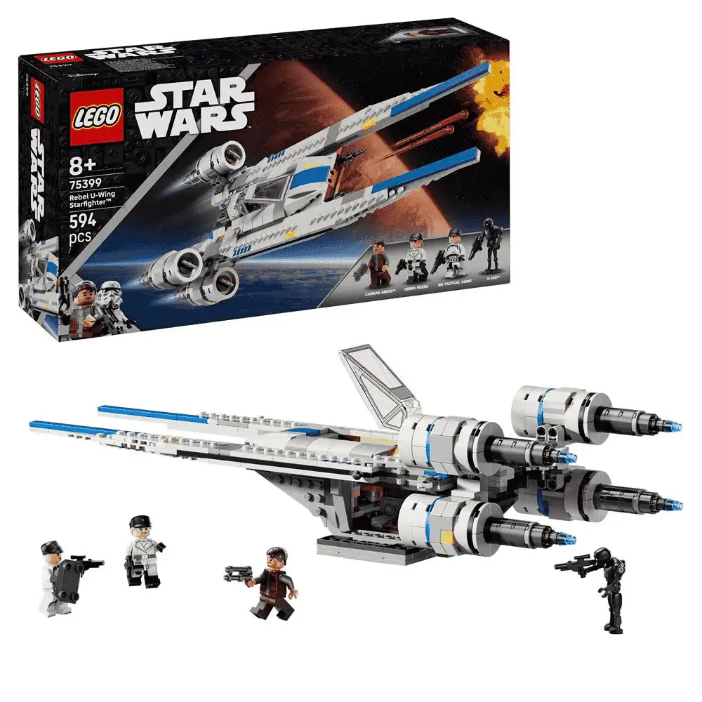 LEGO Star Wars: Andor Caza Estelar Rebelde Ala-U 75399 - Image 3