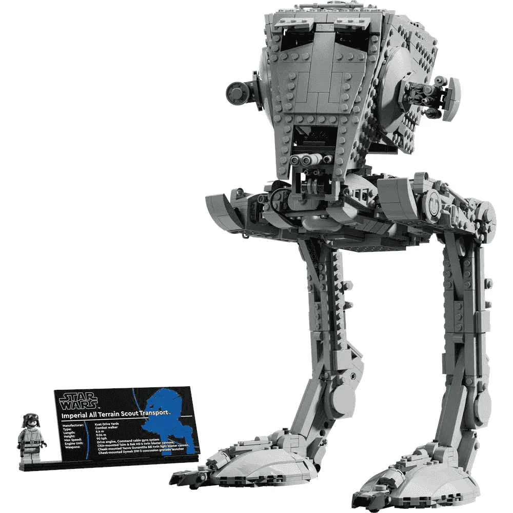 LEGO Star Wars Caminante AT-ST Set de Construcción 75417 (1513 piezas) - 18+ años