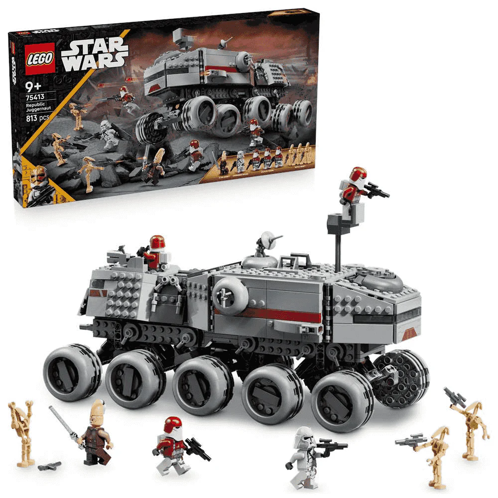 LEGO Star Wars: Las Guerras Clon Juggernaut de la República 75413 (813 piezas) - 9+ años - Image 2