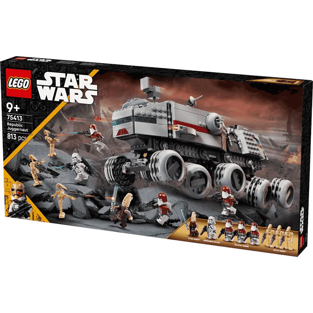 LEGO Star Wars: Las Guerras Clon Juggernaut de la República 75413 (813 piezas) - 9+ años - Image 3