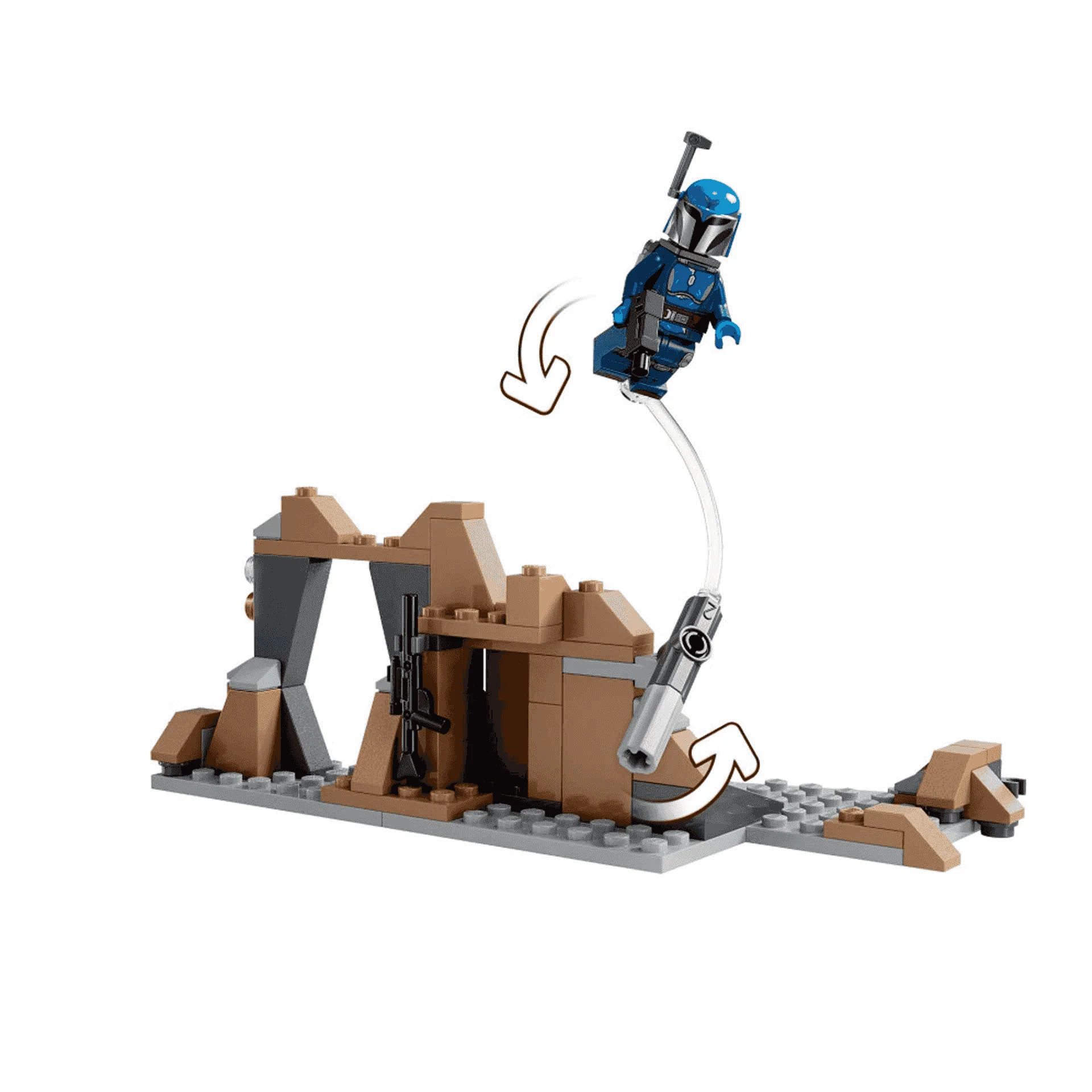 LEGO Star Wars Mandalorian Pack de Combate Emboscada en Mandalorian - Image 3