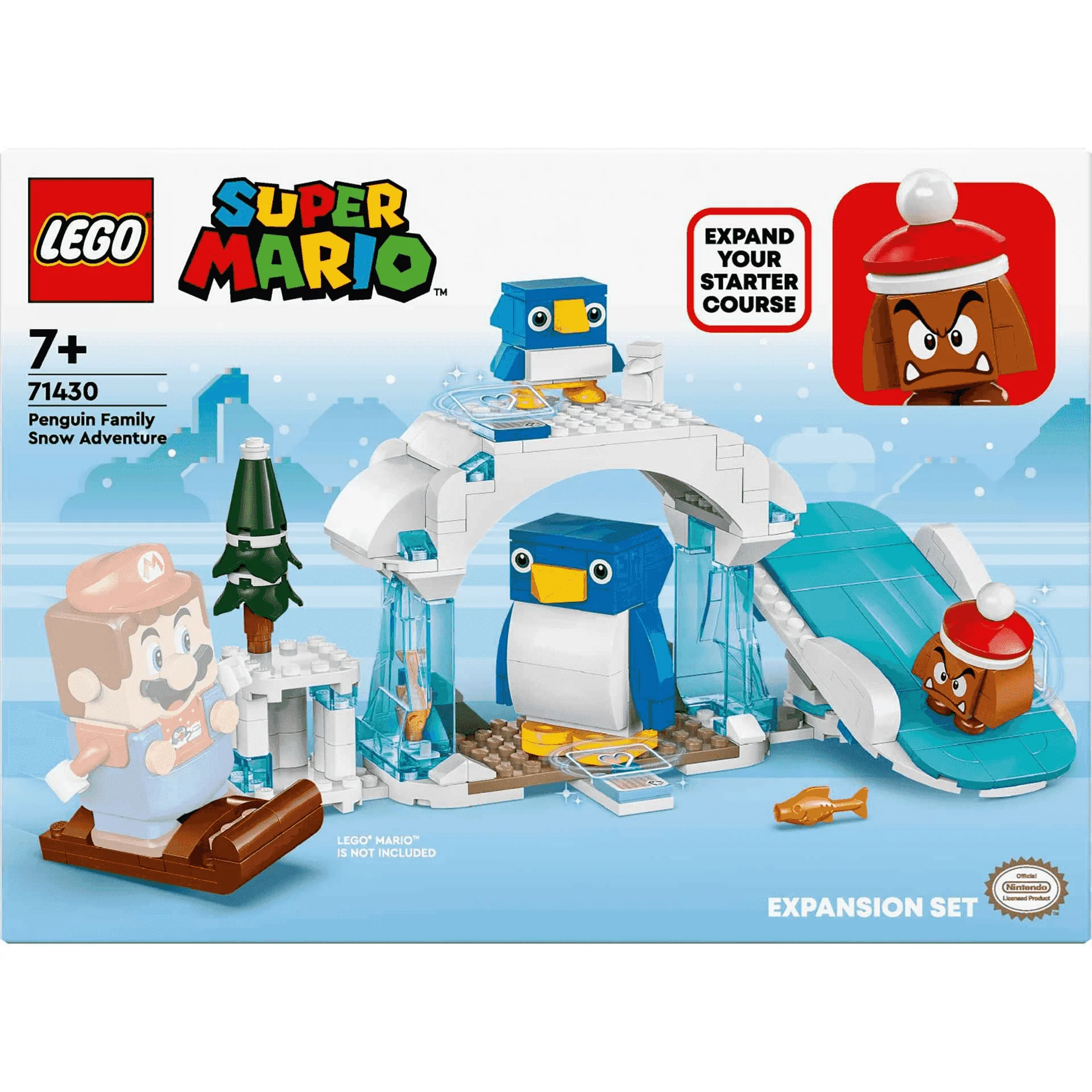 LEGO Super Mario™ Set de Expansión: Aventura en la nieve de la familia Pingüi - Image 3