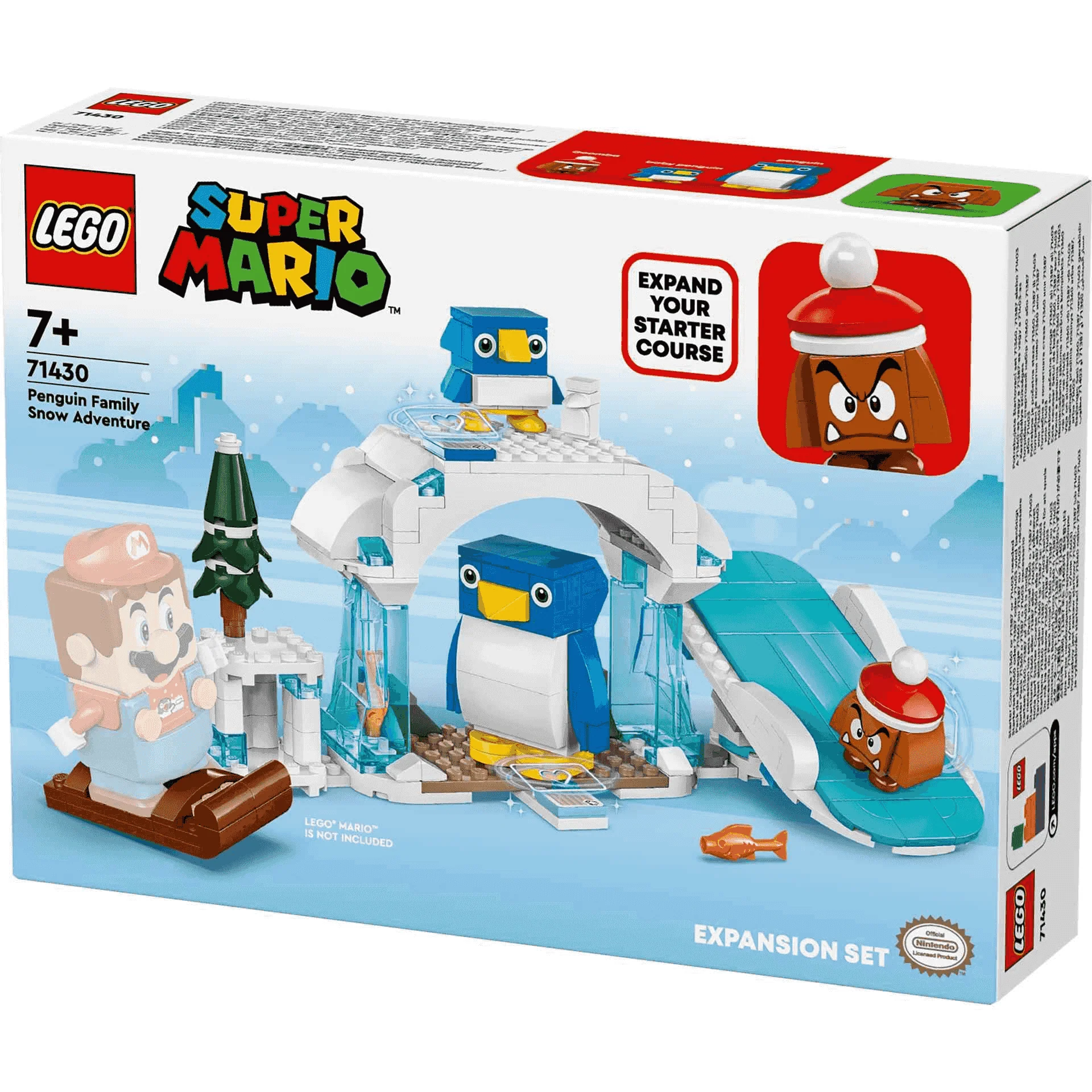 LEGO Super Mario™ Set de Expansión: Aventura en la nieve de la familia Pingüi - Image 4