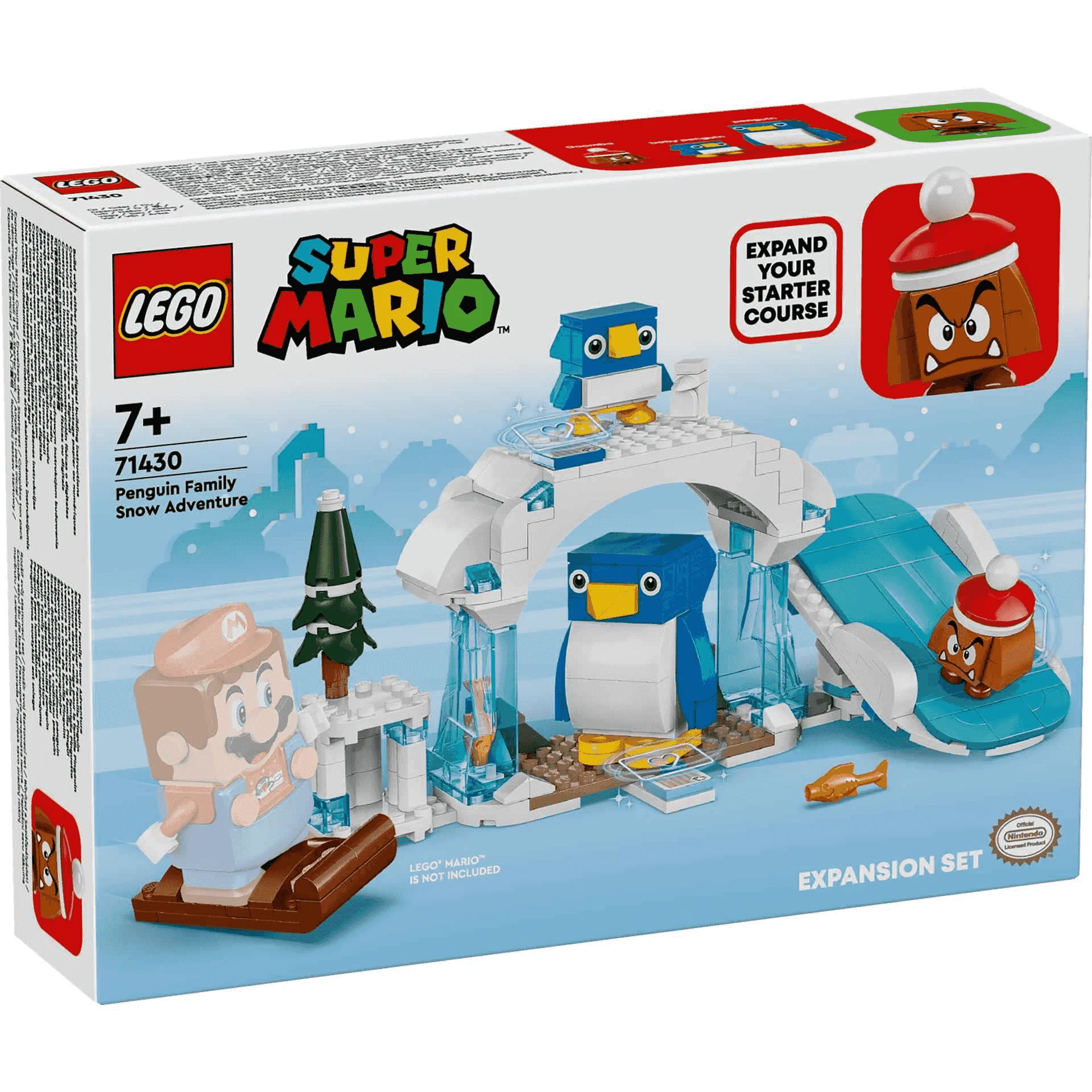 LEGO Super Mario™ Set de Expansión: Aventura en la nieve de la familia Pingüi - Image 5