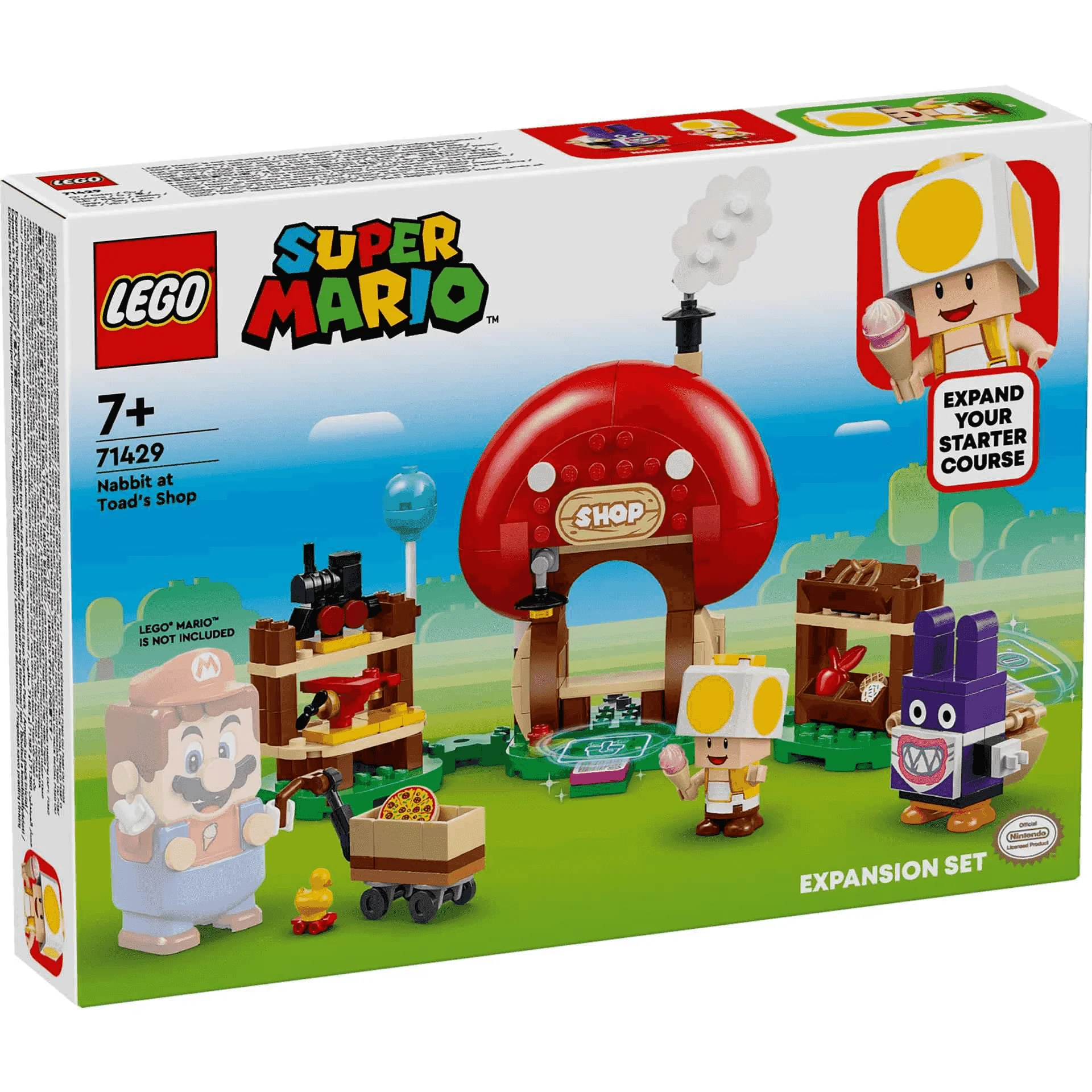 LEGO Super Mario™ Set de Expansión: Caco Gazapo en la tienda de Toad - Image 5
