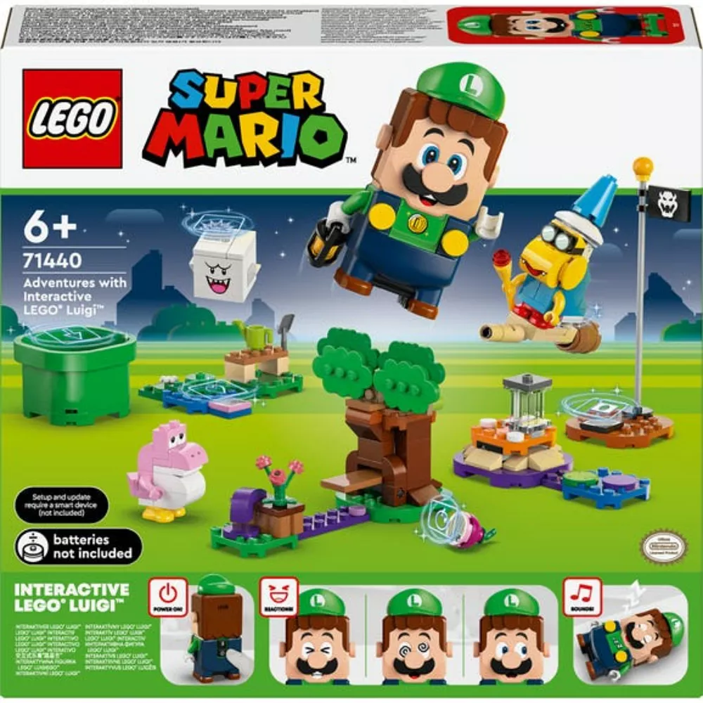 LEGO Super Mario Aventuras interactivas con LEGO Luigi 71440 (210 piezas) - 6+ años