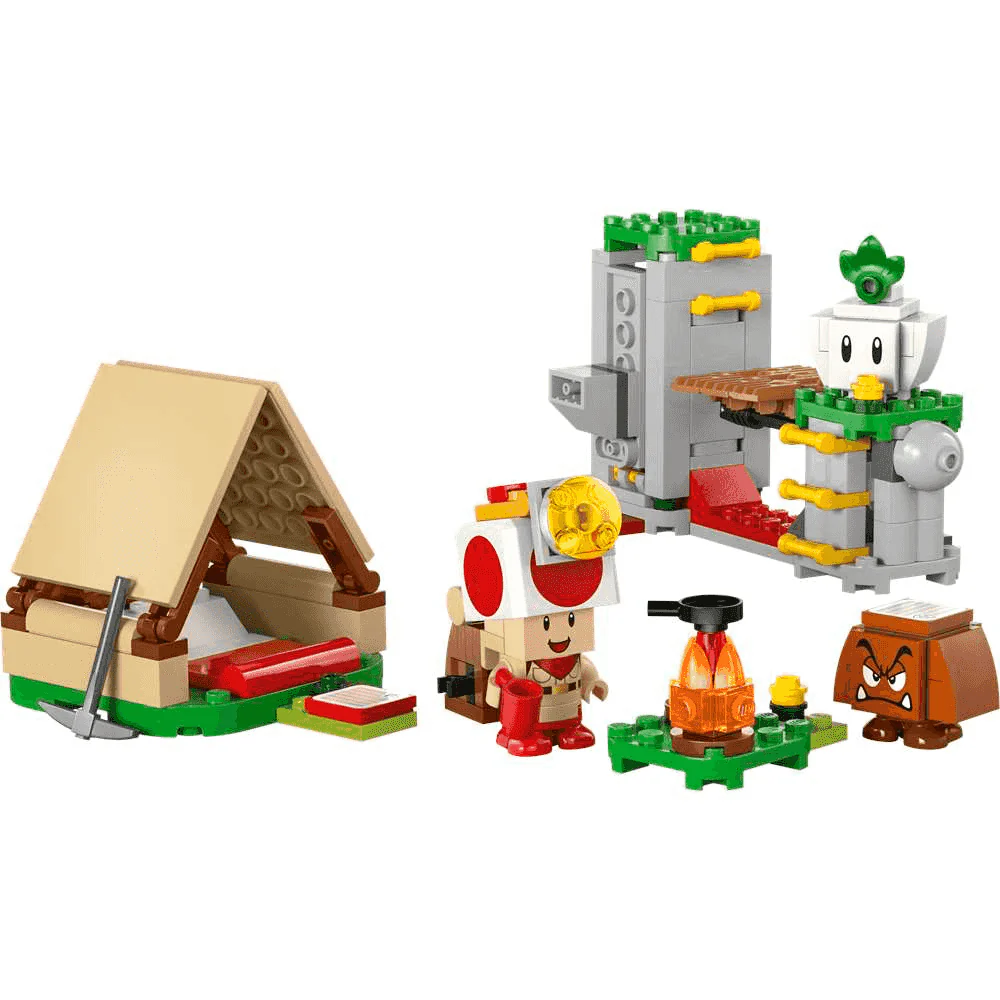 LEGO Super Mario De acampada con el Capitán Toad 72040 (159 piezas) - 6+ años