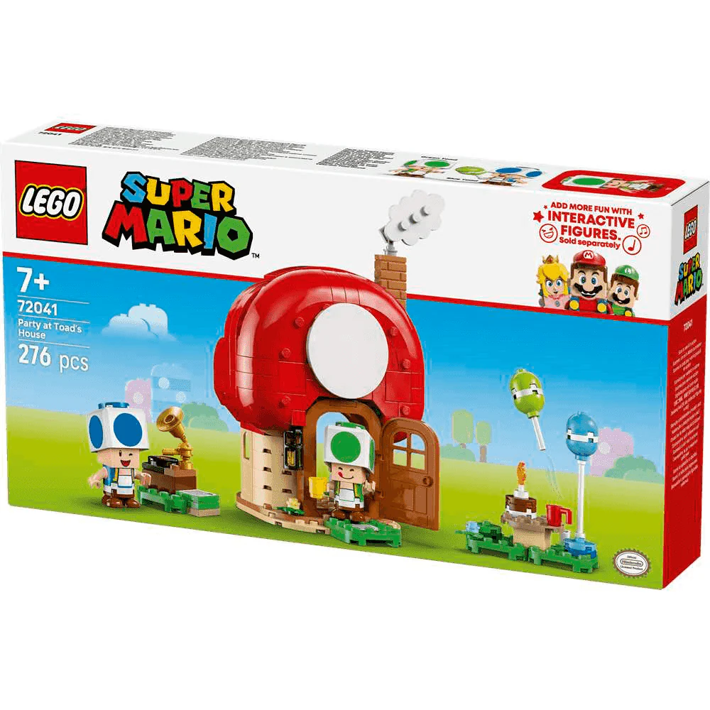 LEGO Super Mario Fiesta en la casa de Toad Juguete 72041 (276 piezas) - 7+ años - Image 3
