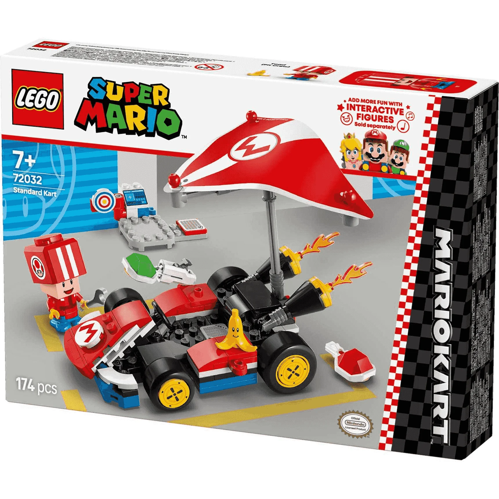 LEGO Super Mario: Mario Kart: Kart estándar Juego 72032 - Image 4