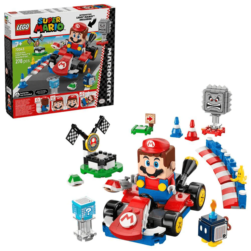 LEGO Super Mario: Mario Kart - LEGO Mario interactivo y Kart estándar 72043 - 7+ años - Image 2