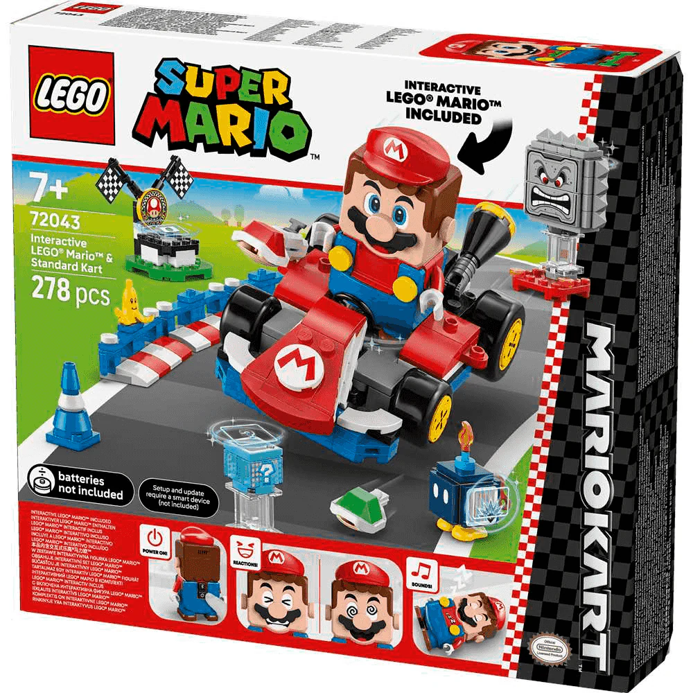 LEGO Super Mario: Mario Kart - LEGO Mario interactivo y Kart estándar 72043 - 7+ años - Image 3