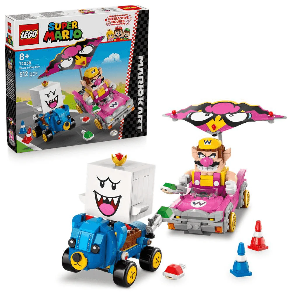 LEGO Super Mario: Mario Kart - Wario y Rey Boo 72038 (512 piezas) - 8+ años - Image 2