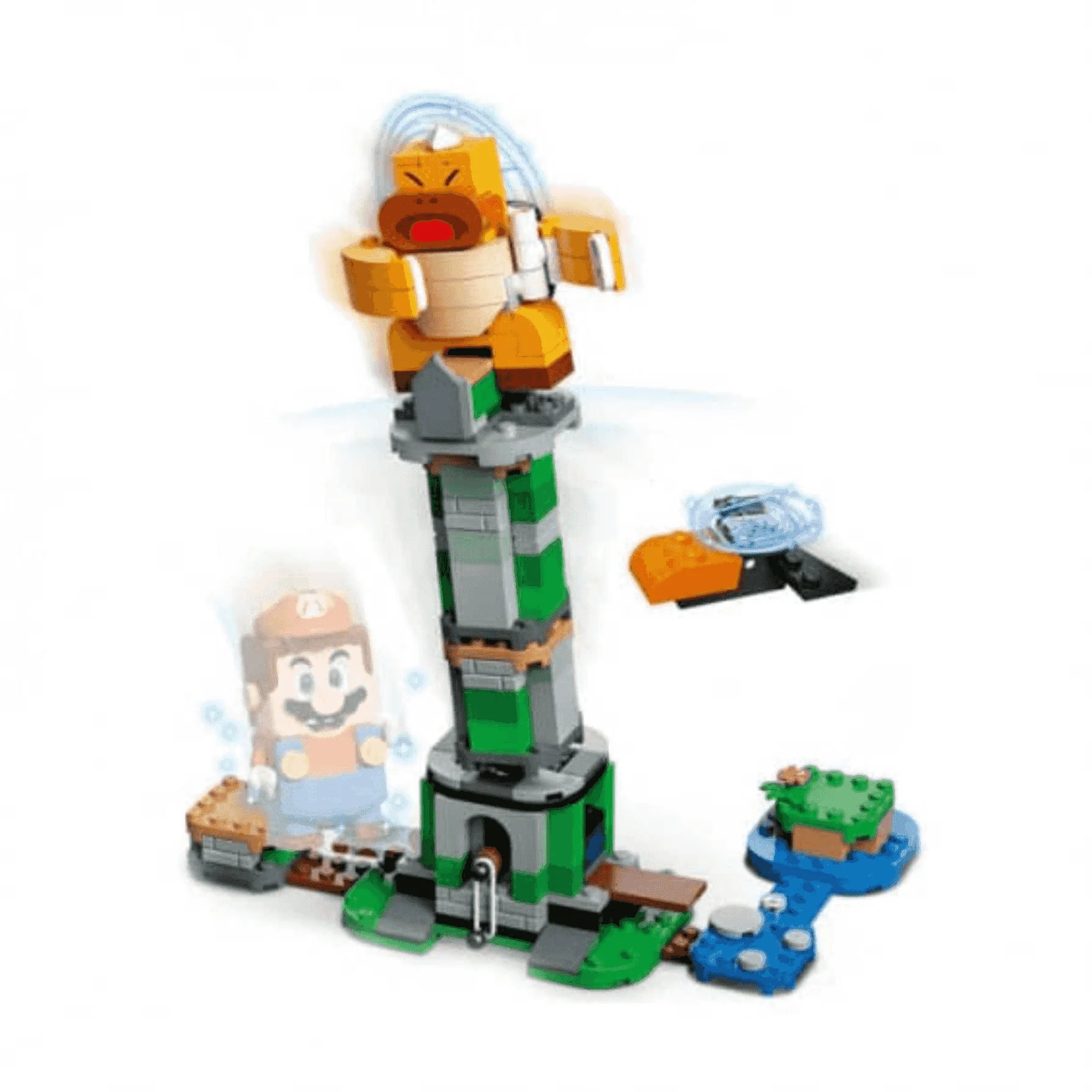LEGO Super Mario Set de Expansión Torre bamboleante del Hermano Sumo Jefe 71388 - Image 5