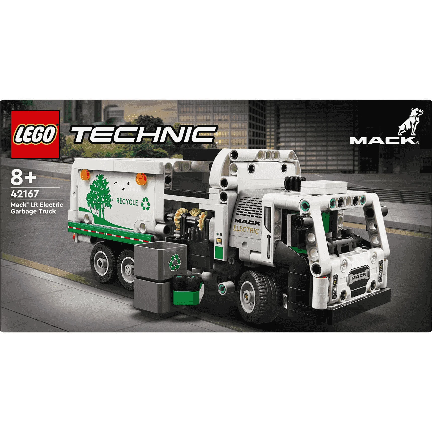LEGO Technic Camión de Residuos Mack LR Electric 42167 - Image 3