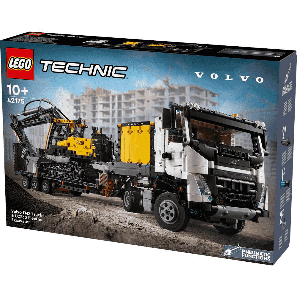 LEGO Technic Camión FMX y Excavadora Eléctrica EC230 Volvo 42175 (2274 piezas) - 10+ años - Image 3