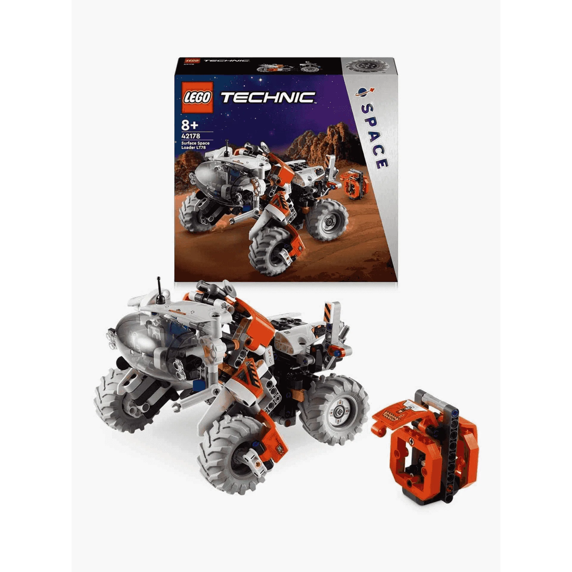 LEGO Technic Cargadora Espacial de Superficie LT78 Set 42178