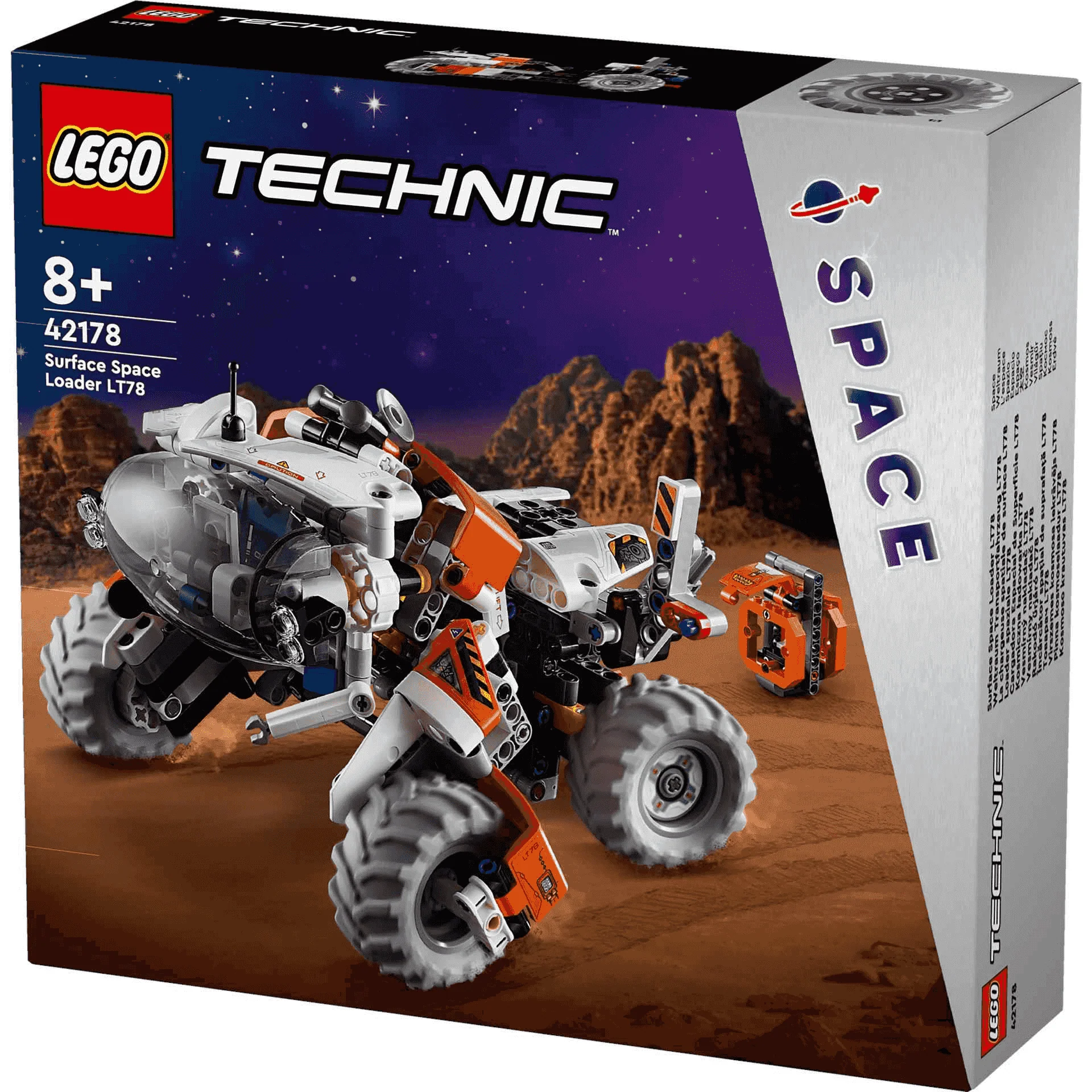 LEGO Technic Cargadora Espacial de Superficie LT78 Set 42178 - Image 4