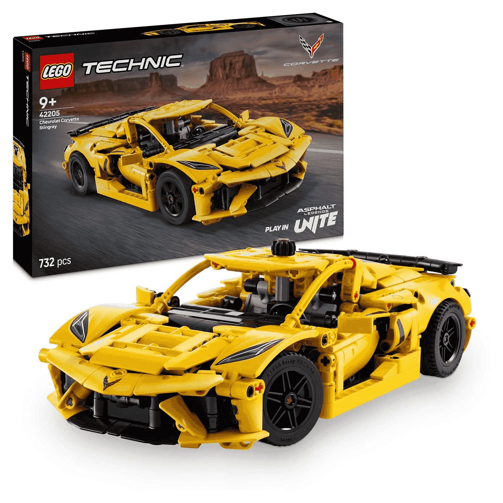LEGO Technic Chevrolet Corvette Stingray Coche 42205 - Image 2